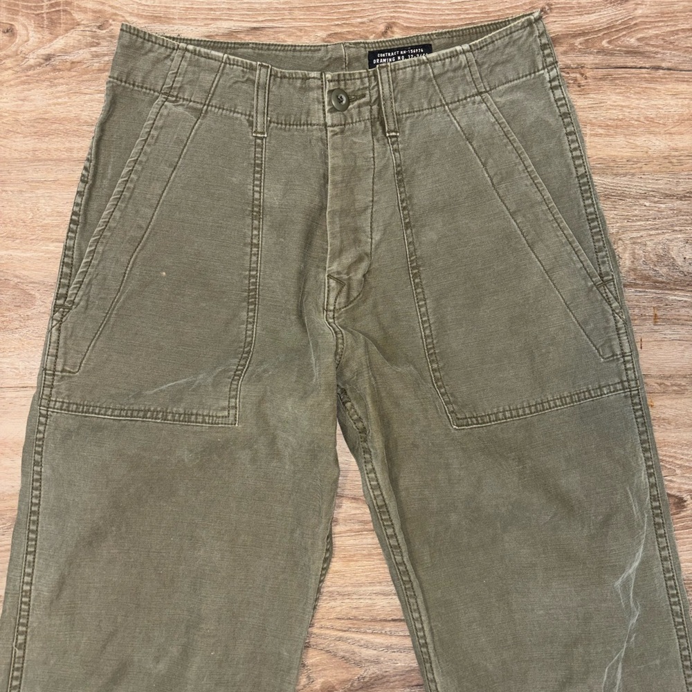 imogene + willie Olive Boyfriend Jeans - Picture 3 of 5